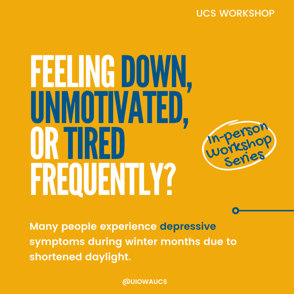 Getting Unstuck Workshop (for Depression) in-person Series 2 promotional image