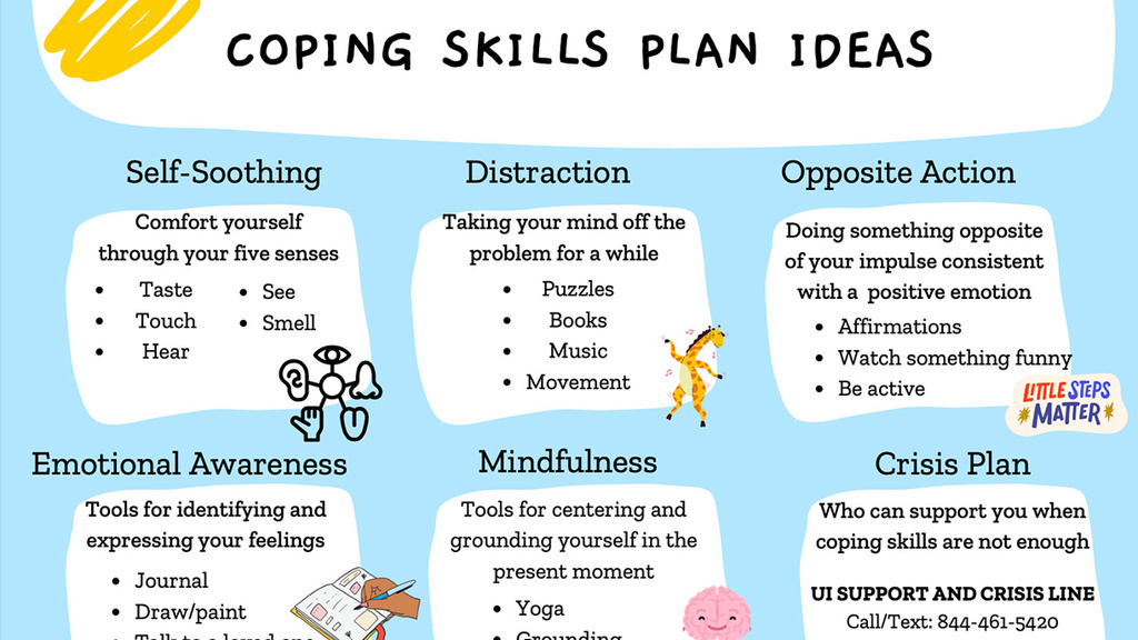 coping skills plan ideas