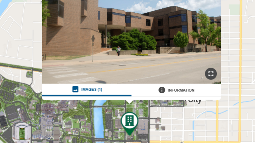 Map of lindquist center